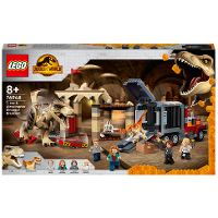 LEGO Jurassic World   T. Rex & Atrociraptor dinosaurus ontsnapping 76948