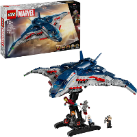 LEGO Marvel   Avengers: Age of Ultron Quinjet Constructiespeelgoed