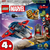 LEGO Marvel   Captain America vs. Thanos Constructiespeelgoed