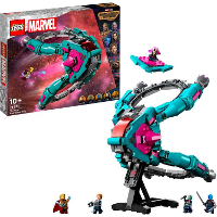 LEGO Marvel   Het schip van de nieuwe Guardians Constructiespeelgoed