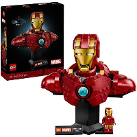 LEGO Marvel   Iron Man MK4 buste Constructiespeelgoed