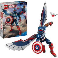 LEGO Marvel   Nieuwe Captain America bouwfiguur Constructiespeelgoed