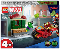 LEGO® MARVEL SUPER HEROES 76287 Iron Man met motor en de Hulk