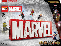 LEGO® MARVEL SUPER HEROES 76313 MARVEL logo & minifiguren