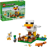 LEGO Minecraft   Kippenboerderij Constructiespeelgoed
