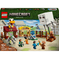 LEGO Minecraft   De Ghast ballon aanval op het dorp Constructiespeelgoed