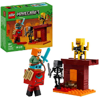 LEGO Minecraft   De lavastrijd in de Nether Constructiespeelgoed