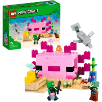 LEGO Minecraft   Het axolotlhuis Constructiespeelgoed
