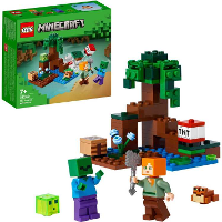 LEGO Minecraft   Het Moerasavontuur Constructiespeelgoed