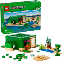 LEGO Minecraft   Het schildpadstrandhuis Constructiespeelgoed