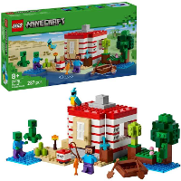 LEGO Minecraft   Het TNT junglehuis Constructiespeelgoed