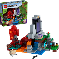 LEGO Minecraft   Het verwoeste portaal Constructiespeelgoed