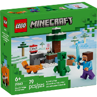 LEGO Minecraft   Steve's Taiga avontuur Constructiespeelgoed