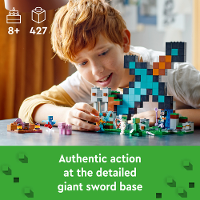 LEGO Minecraft   Uitvalbasis Zwaard 21244