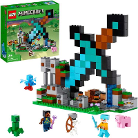 LEGO Minecraft   Uitvalbasis Zwaard Constructiespeelgoed