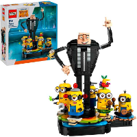 LEGO Minions Brick Built Gru and Minions constructiespeelgoed
