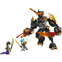 LEGO NINJAGO Cole's Mech & Zane Constructiespeelgoed