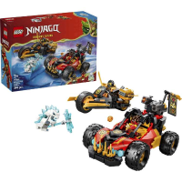 LEGO Ninjago   Kai en Cole's combivoertuigen Constructiespeelgoed