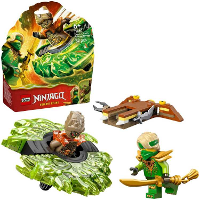 LEGO Ninjago   Lloyd vs. Aardemonster in spinner Constructiespeelgoed