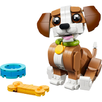 LEGO Schattige dieren: speelse puppy Constructiespeelgoed