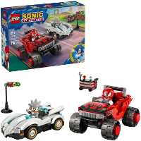 LEGO Sonic the Hedgehog   Silvers auto vs. Knuckles' monstertruck Constructiespeelgoed