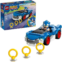 LEGO Sonic the Hedgehog   Sonic's Car: Speedster Lightning Constructiespeelgoed