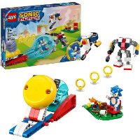 LEGO Sonic the Hedgehog   Sonics krachtmeting bij het kampvuur Constructiespeelgoed