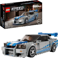 LEGO Speed Champions   2 Fast 2 Furious Nissan Skyline GT R (R34) Constructiespeelgoed