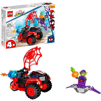 LEGO Spider Man   Miles Morales: Spider Mans tech driewieler constructiespeelgoed 10781