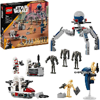 LEGO Star Wars   Clone Trooper & Battle Droid Battle Pack Constructiespeelgoed