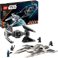 LEGO Star Wars   Mandalorian Fang Fighter vs. TIE Interceptor 75348