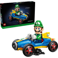 LEGO Super Mario   Mario Kart: Luigi en Mach 8 Constructiespeelgoed