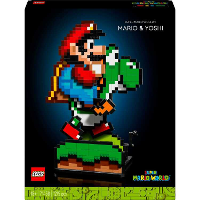 LEGO Super Mario   Super Mario World: Mario en Yoshi Constructiespeelgoed