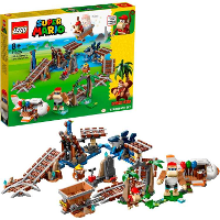 LEGO Super Mario   Uitbreidingsset: Diddy Kongs mijnwagenrit constructiespeelgoed 71425