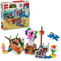 LEGO Super Mario   Uitbreidingsset: Dorries gezonken scheepswrak Constructiespeelgoed