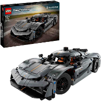LEGO Technic   Koenigsegg Jesko Absolut grijze hypercar Constructiespeelgoed