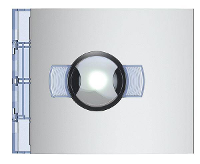 Legrand 352401 Afdekking voor Accessoires voor deurintercom Aluminium