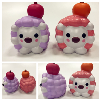 Leilei Squishy Jumbo Hedgehog Slow Rising Original Packaging Cute Animal Collection Gift Decor Toy
