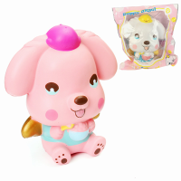 Leilei Squishy Jumbo Puppy Angel 16cm Slow Rising Original Packaging Pet Collection Gift Decor Toy