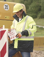 Leipold Doehle 3 in 1 veiligheidsparka Maat: XL Maat (details)=XL EN ISO 20471:2013, klasse 3, EN 343:2003+A1:2007, klasse 3/1