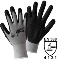 Leipold Doehle NITRIL GRID 1167 8 Werkhandschoen Nylon Maat (handschoen): 8, M EN 388 Cat II 1 paar