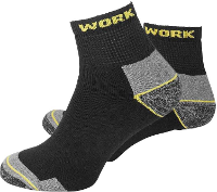 Leipold Doehle WORK 25773 39 42 Sokken Kort Maat: 39 42 3 paar