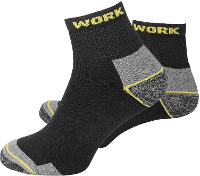 Leipold Doehle WORK 25773 43 46 Sokken Kort Maat: 43 46 3 paar