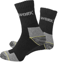 Leipold Doehle WORK 25774 39 42 Sokken Lang Maat: 39 42 3 paar