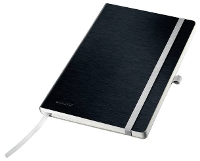 Leitz 44531094 Notitieboek Blanco Satijn zwart Aantal paginas: 80 DIN A5