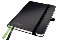Leitz 44790095 Notitieboek Geruit Zwart Aantal paginas: 80 DIN A6