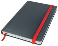 Leitz 44810089 Notitieboek Gelinieerd Grijs Aantal paginas: 80 DIN A5