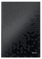 Leitz 46251095 Notitieboek Gelinieerd Zwart Aantal paginas: 80 DIN A4