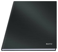 Leitz 46640095 Notitieboek Geruit Zwart Aantal paginas: 80 DIN A4