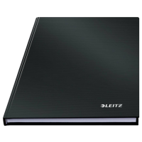 Leitz 46670095 Notitieboek Gelinieerd Zwart 80 vellen DIN A5